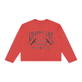 KHARKU LIFE | RISENRETRO | Unisex Vintage Wash Long Sleeve Boxy T-Shirt