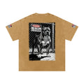 Beware of the Dawg Washed Oversized Cotton T-Shirt