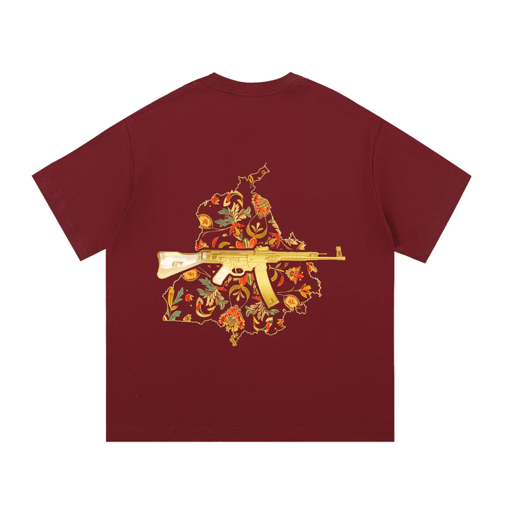 Vintage Panjab X RisenRetro Heavyweight Unisex Essential Cotton T-Shirt