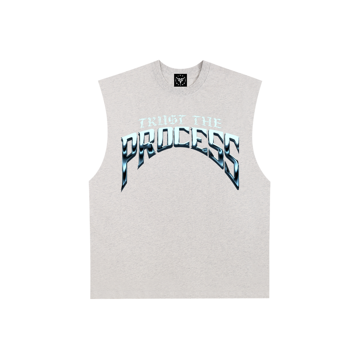 Trust The Process  | RisenRetro | Raw Edge Cotton Tank Top