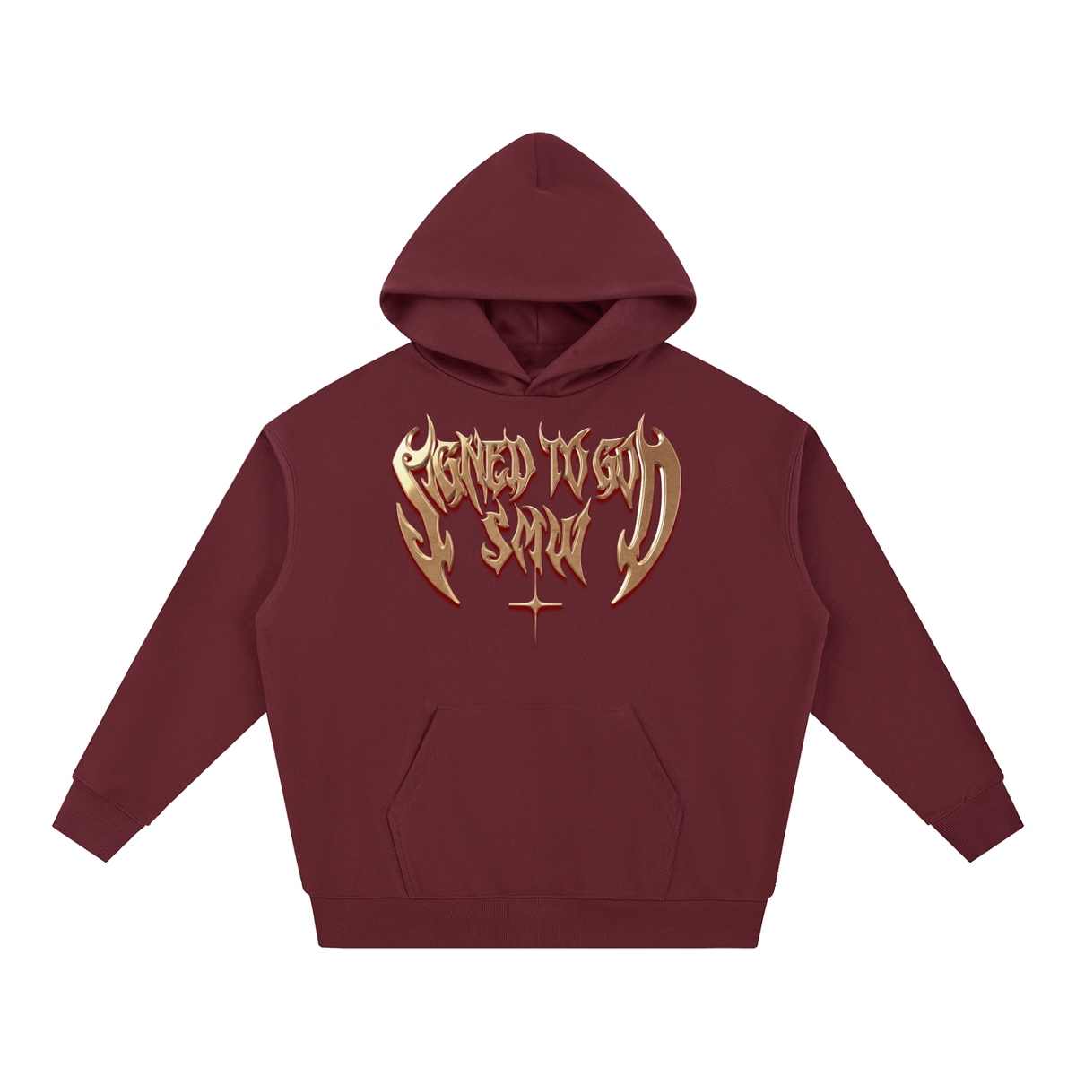SMW | Signed To God | RisenRetro | Essential Heavyweight Hoodie