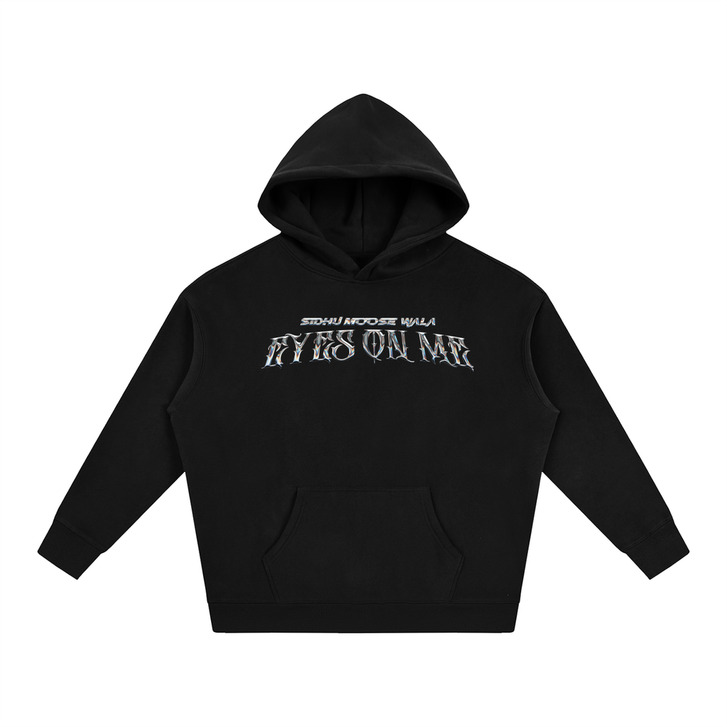 EYES ON ME Oversize Fleeced Hoodie