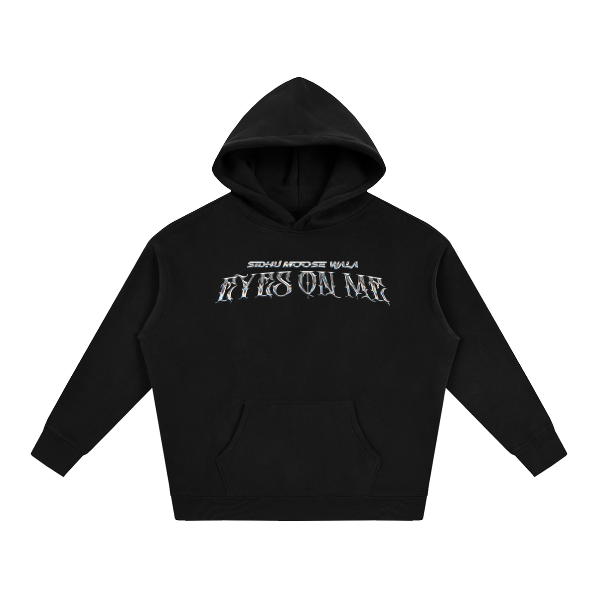 EYES ON ME Oversize Fleeced Hoodie