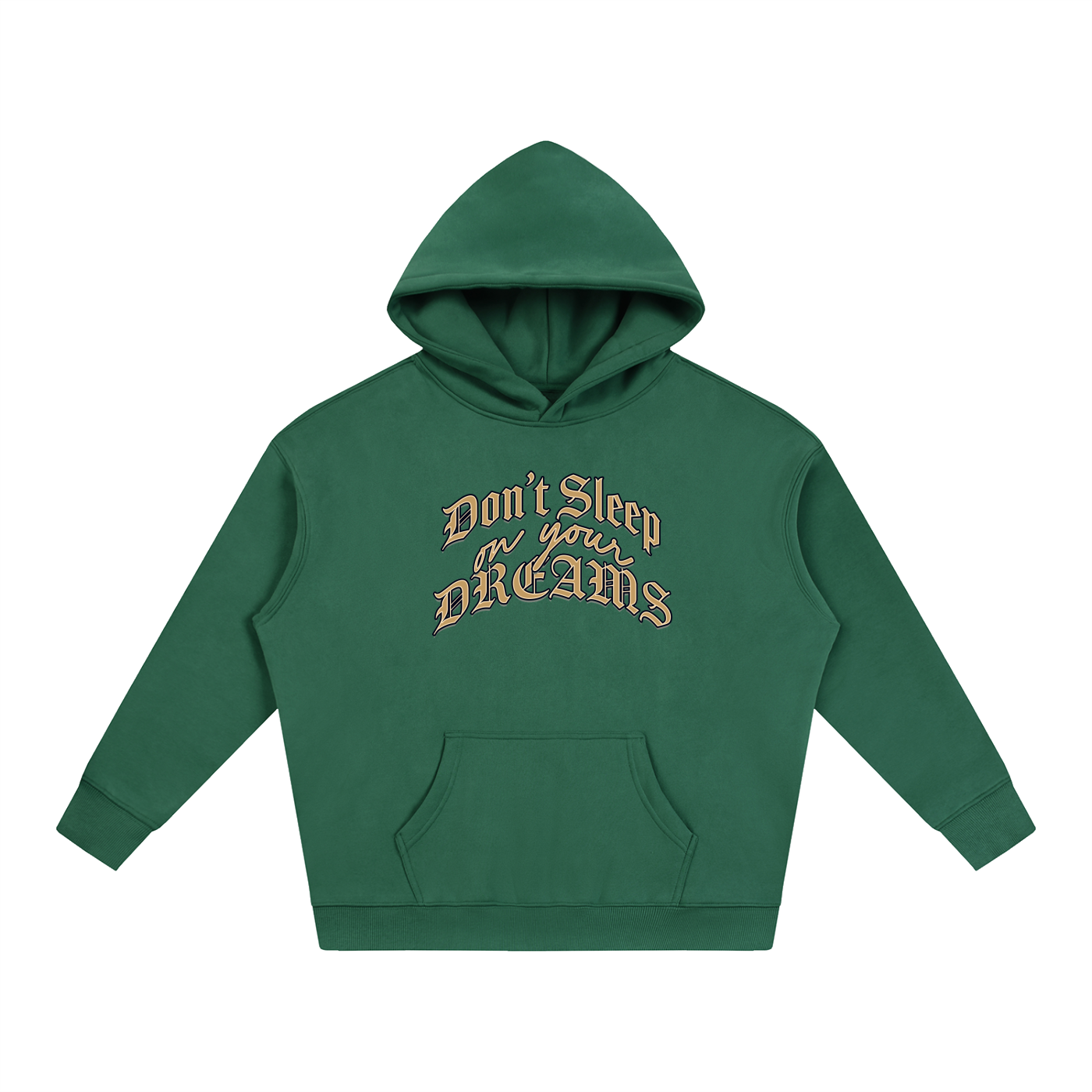 Don't Sleep On Your Dreams X RisenRetro Oversize Fleeced Hoodie
