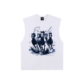 Panjab Polo Club | RisenRetro | Raw Edge Cotton Tank Top