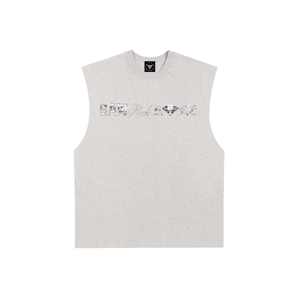 Raw Rich Rare | RisenRetro | Raw Edge Cotton Tank Top