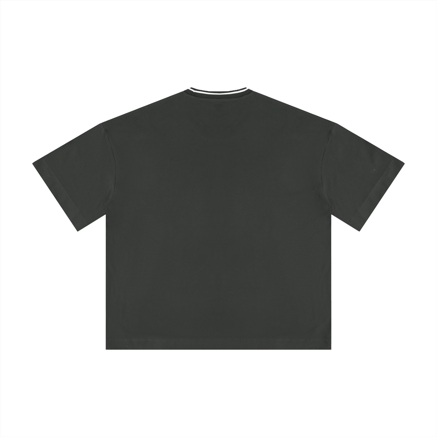 RAW RICH RARE X Risen Retro Unisex Boxy Ribbed T-Shirt