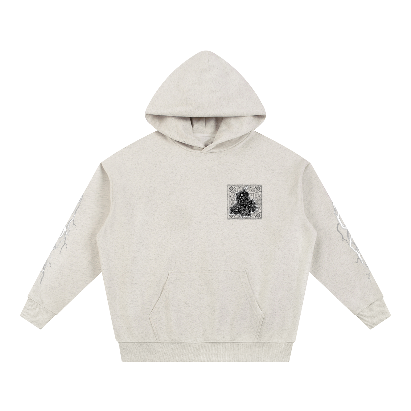 PANJAB BANDANA FLASH Essential Heavyweight Hoodie | RISENRETRO