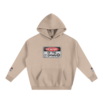 Beware of the Dawg X RisenRetro Oversize Fleeced Hoodie