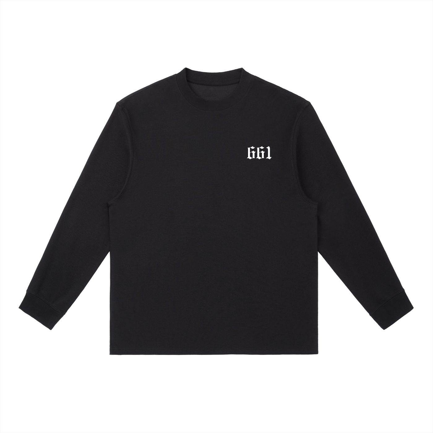 DEALER DESIGNER x RISENRETRO Essential Crewneck Long-Sleeve T-Shirt