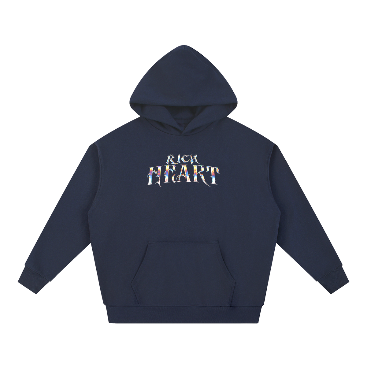Rich Heart | Essential Heavyweight Hoodie | RisenRetro