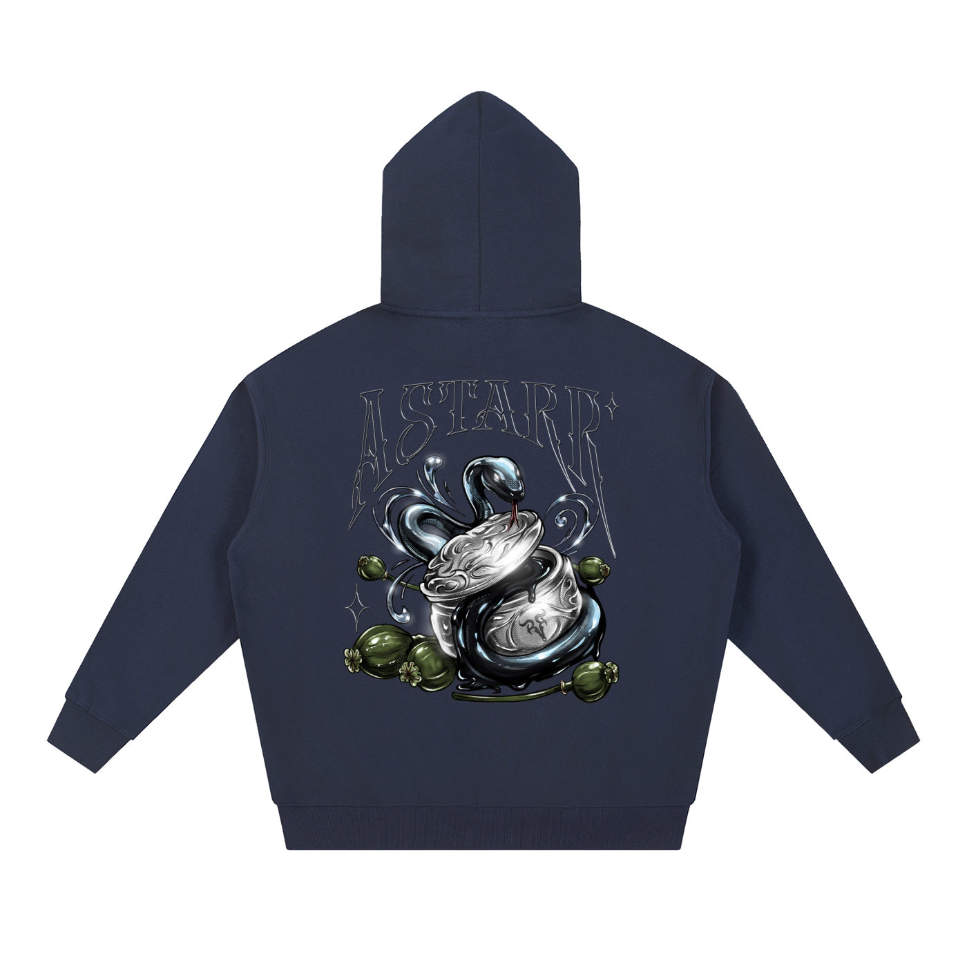 NAAGNI X RISENRETRO Essential Heavyweight Hoodie