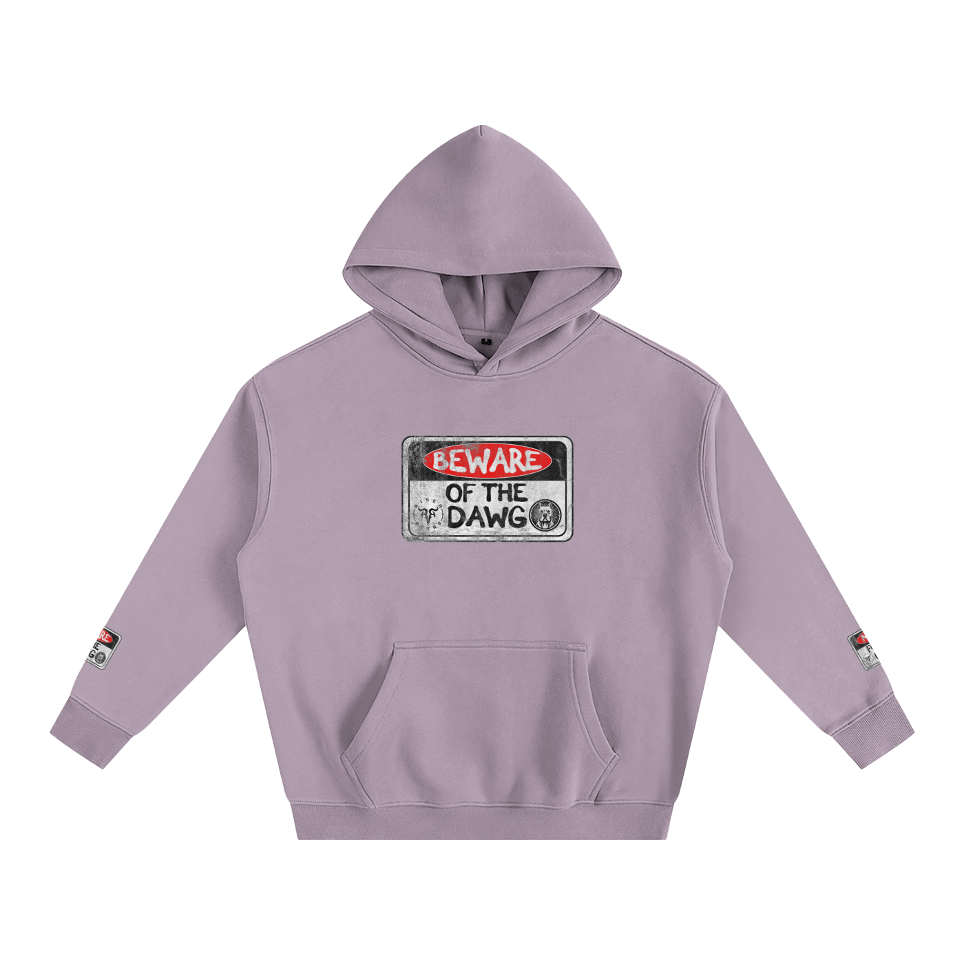 Beware of the Dawg X RisenRetro Oversize Fleeced Hoodie