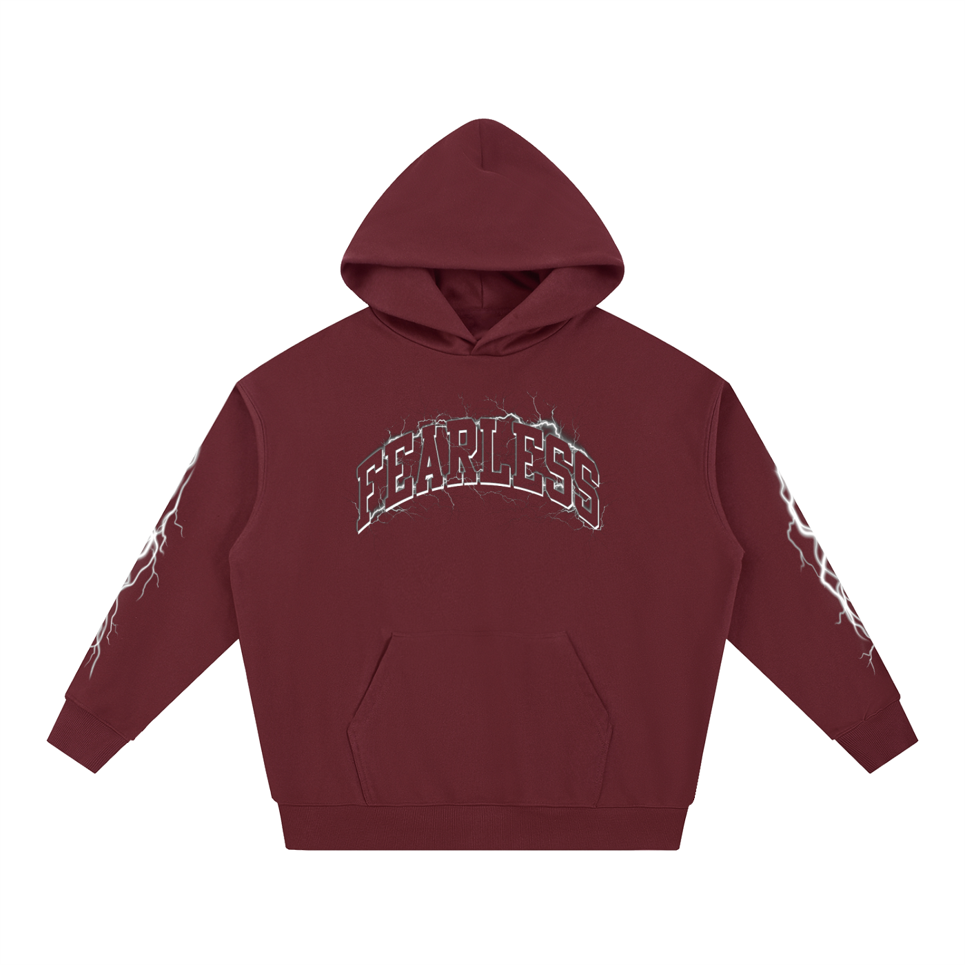 FEARLESS X RISENRETRO DTG Essential Heavyweight Hoodie