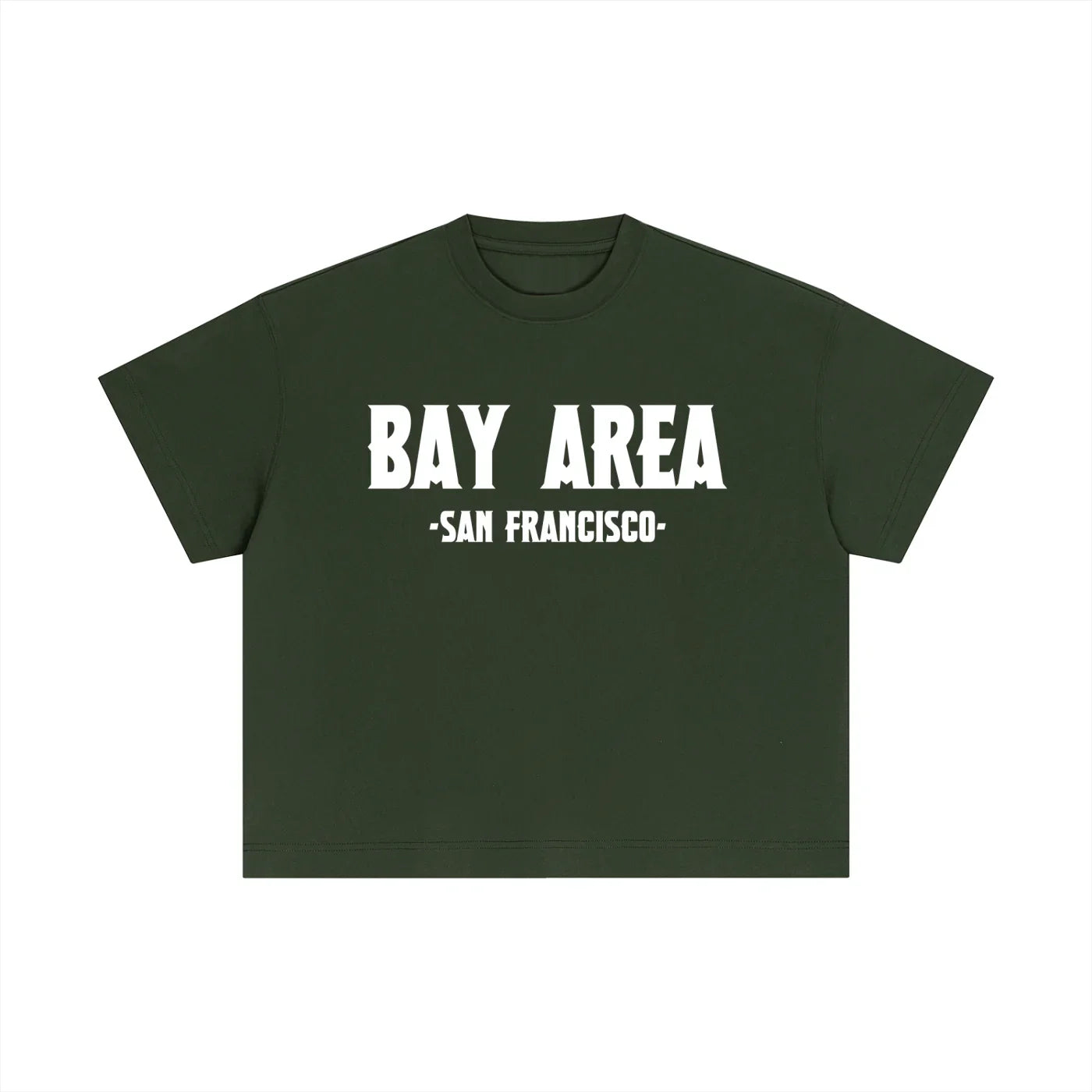 Bay Area Heavy Essential Cotton Boxy T-Shirt