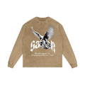 SABAR V2 | RISENRETRO | Acid Wash Oversize Long Sleeve T-Shirt