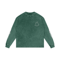 Panjab Bandana Flash  | RISENRETRO |  Acid Wash Oversize Long Sleeve T-Shirt