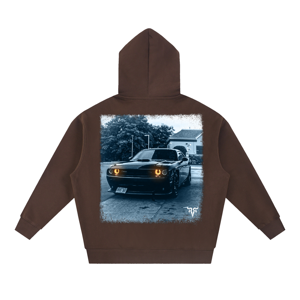BUILT TO ROME | RisenRetro | Essential Oversized Boxy Fit Fleece Hoodie