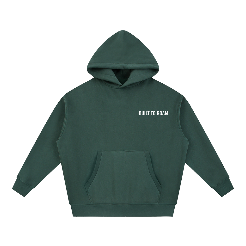 BUILT TO ROME | RisenRetro | Essential Oversized Boxy Fit Fleece Hoodie