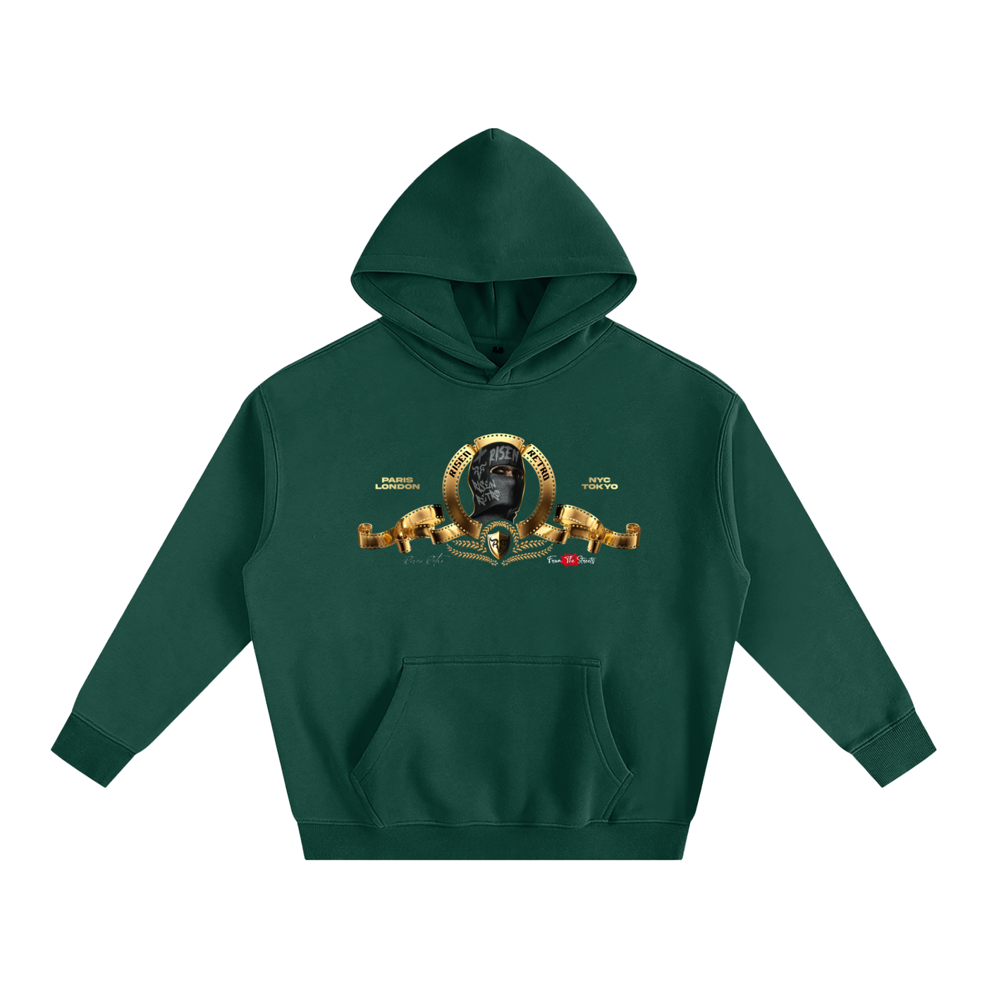 MGM X RisenRetro Oversize Fleeced Hoodie