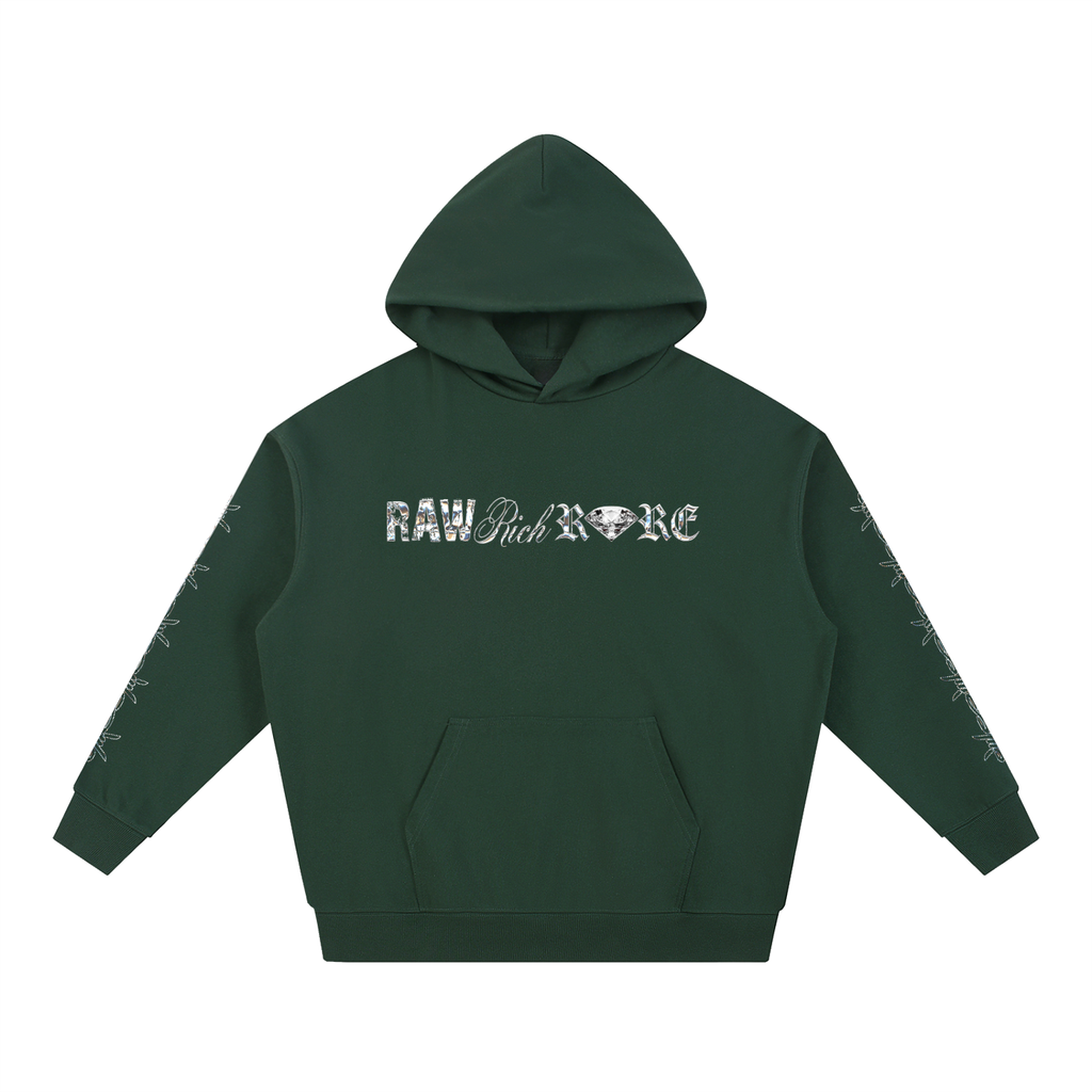 Raw Rich Rare X RisenRetro Essential Heavyweight Hoodie