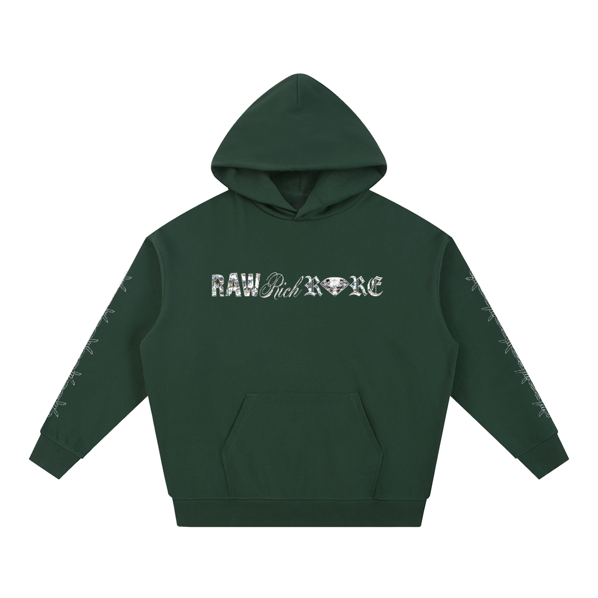 Raw Rich Rare X RisenRetro Essential Heavyweight Hoodie