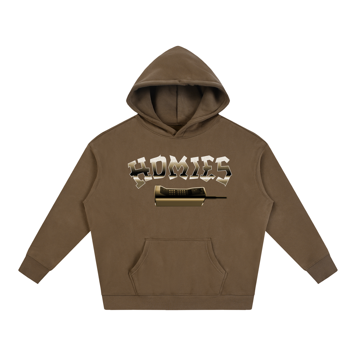 HOMIES 911 X RisenRetro Oversize Fleeced Hoodie