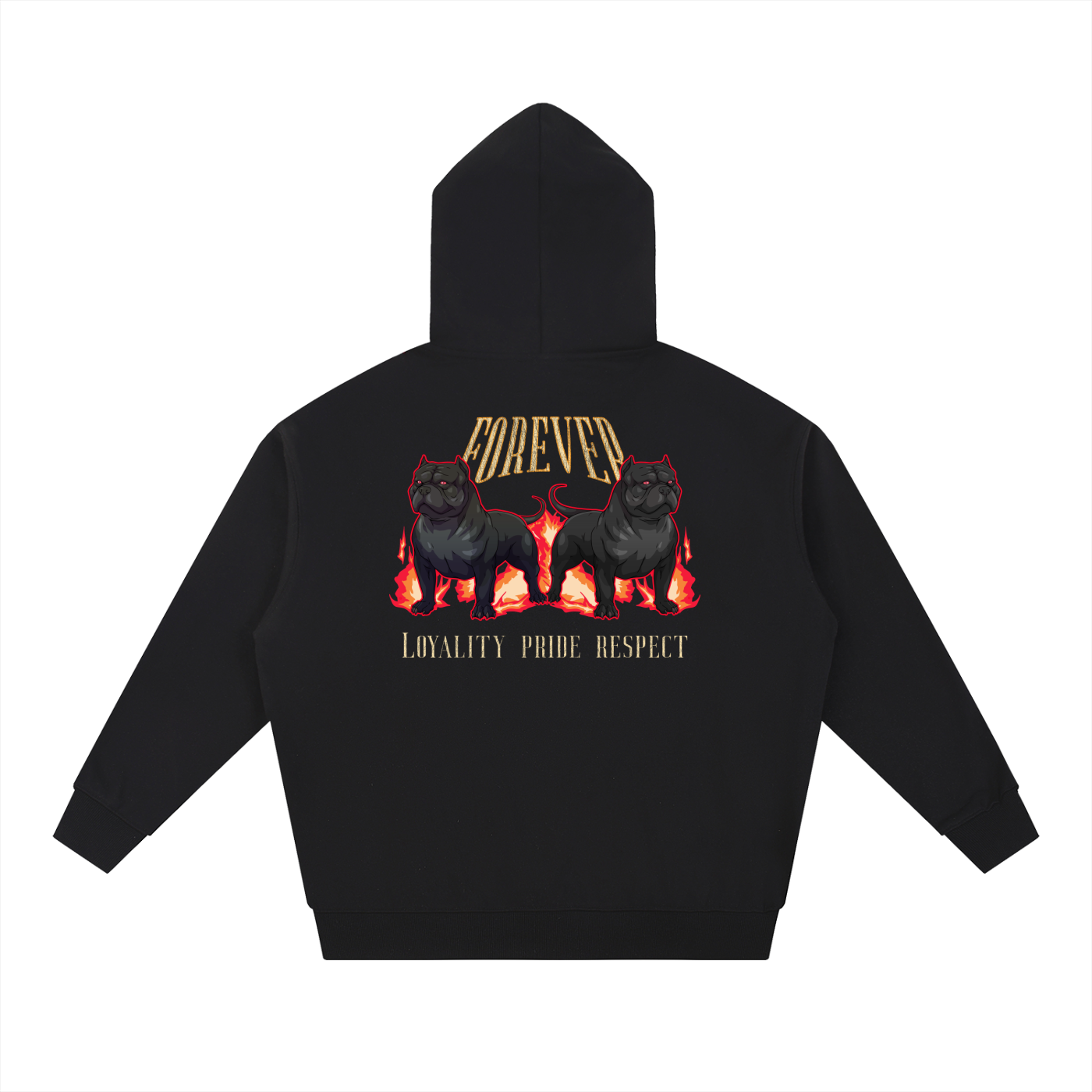 Forever Loyalty  X RisenRetro  Essential Heavyweight Hoodie