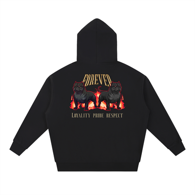 Forever Loyalty  X RisenRetro  Essential Heavyweight Hoodie