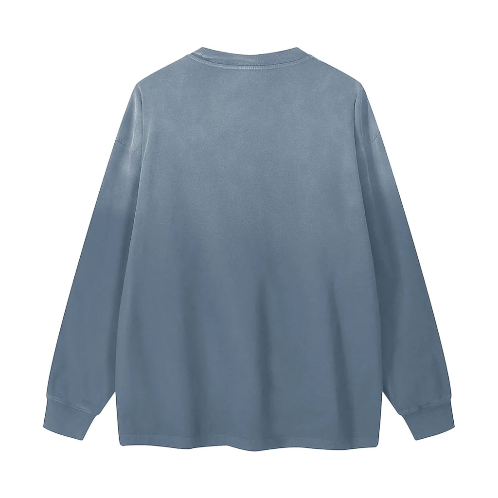 Trust The Process X RisenRetro Gradient Washed Long Sleeve T-Shirt