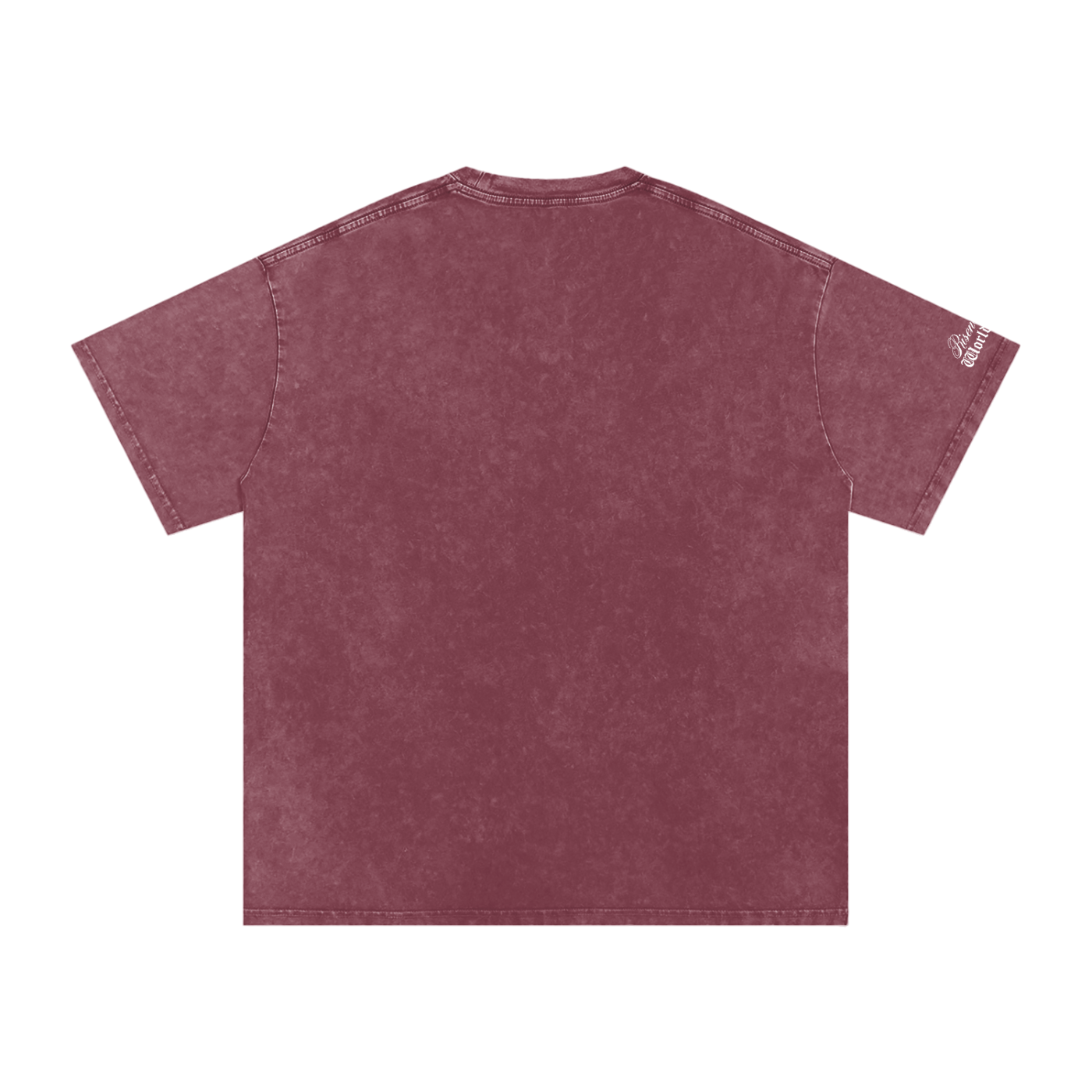 RAW RICH RARE X Risen Retro V2 Snow Washed Oversized Cotton T-Shirt