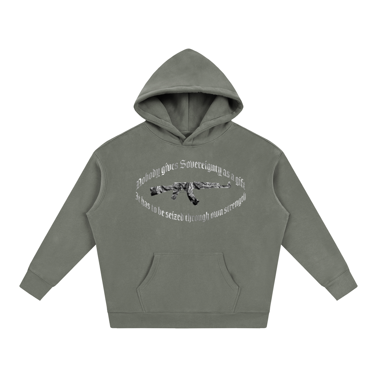 Sovereignty X RisenRetro Oversize Fleeced Hoodie