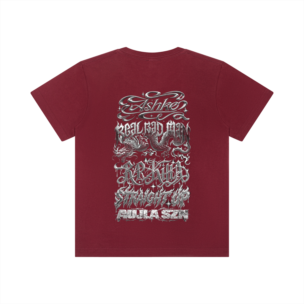 AUJLA SZN CSTM DSGNR Kid's Crewneck Short Sleeve T-Shirt