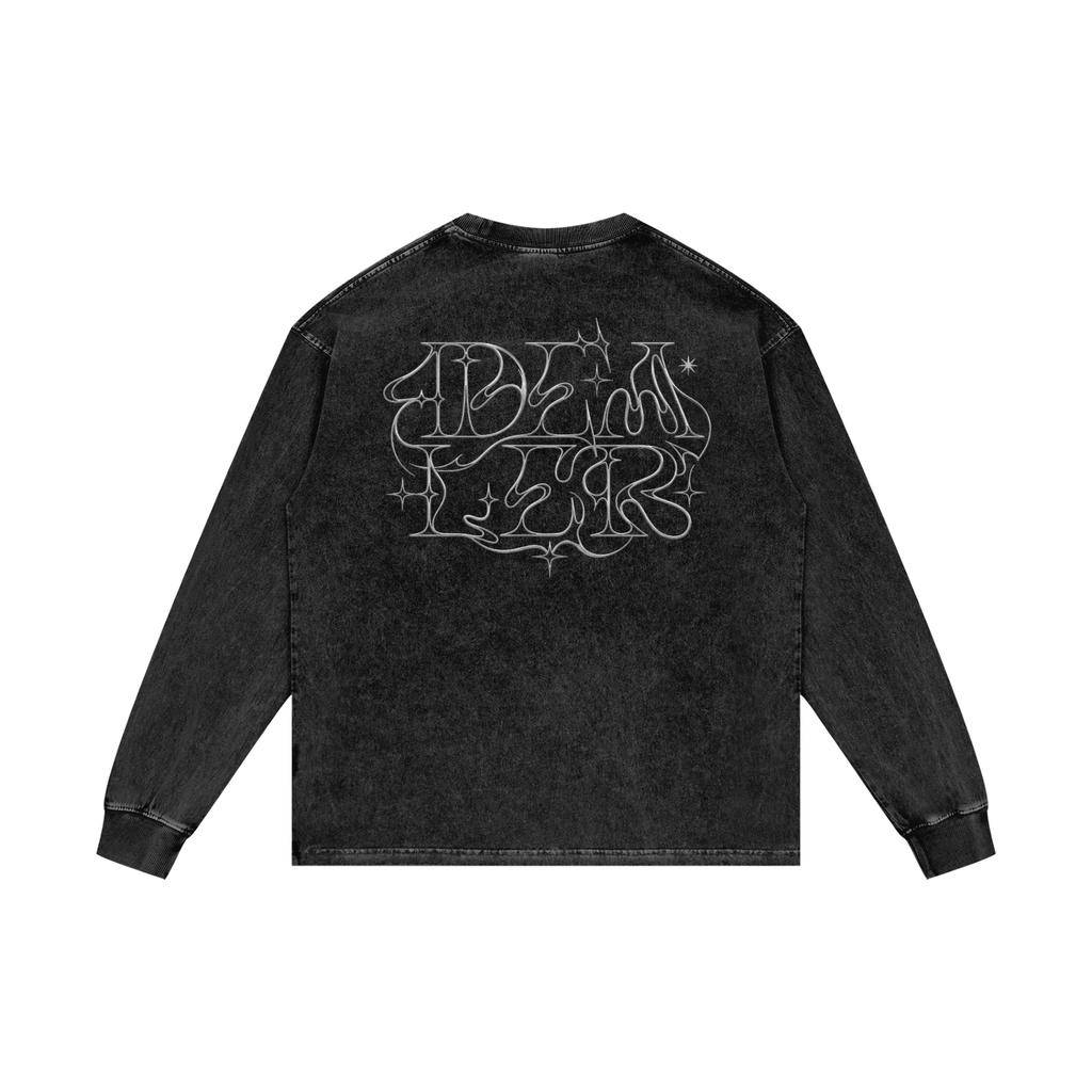 DEALER | RISENRETRO | Acid Wash Oversize Long Sleeve T-Shirt