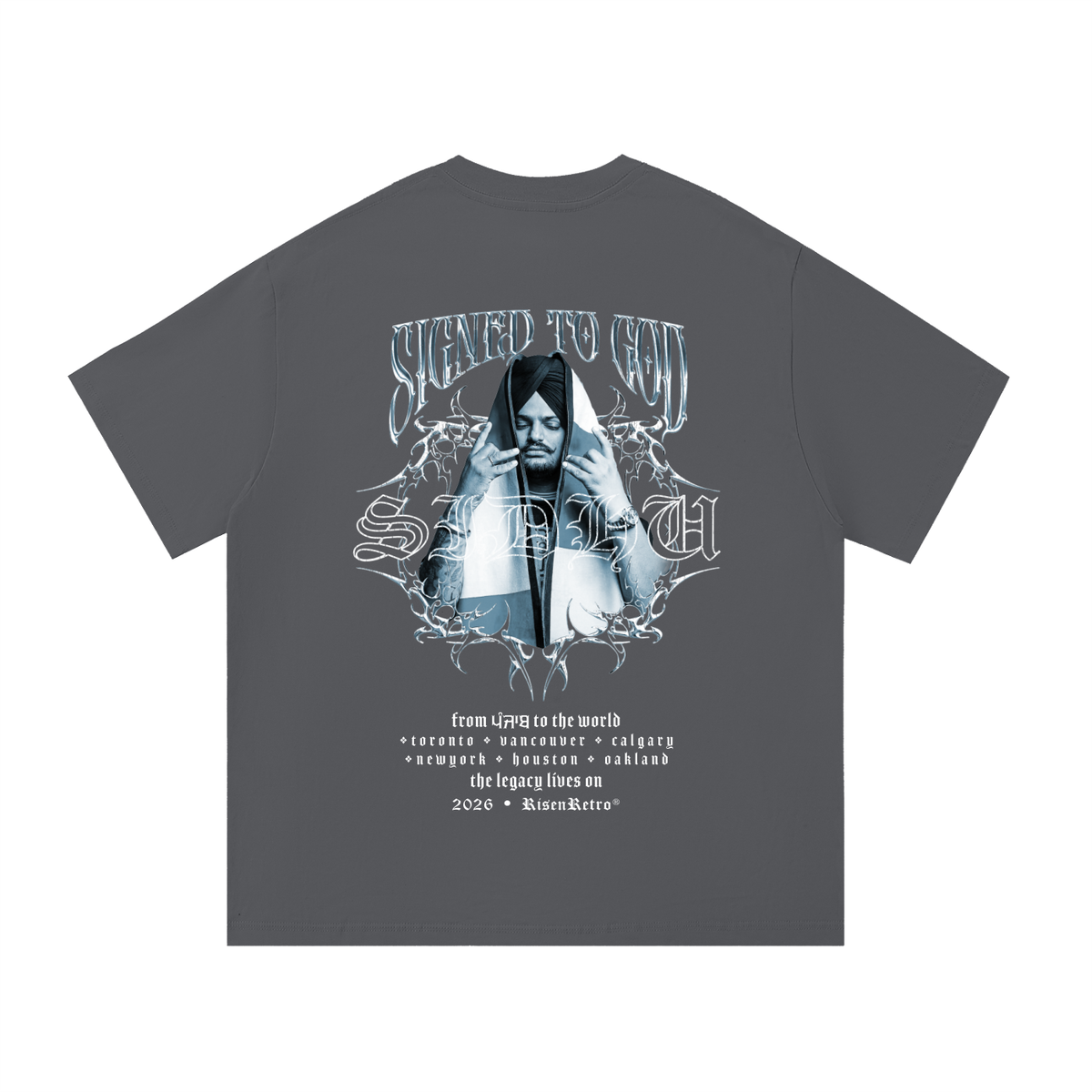 Signed To God | Sidhu Moose Wala | Essential Cotton T-Shirt | RisenRetro