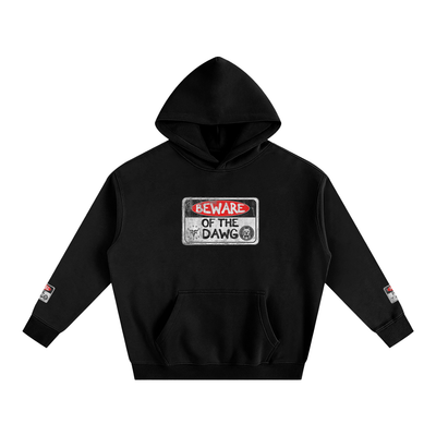Beware of the Dawg X RisenRetro Oversize Fleeced Hoodie