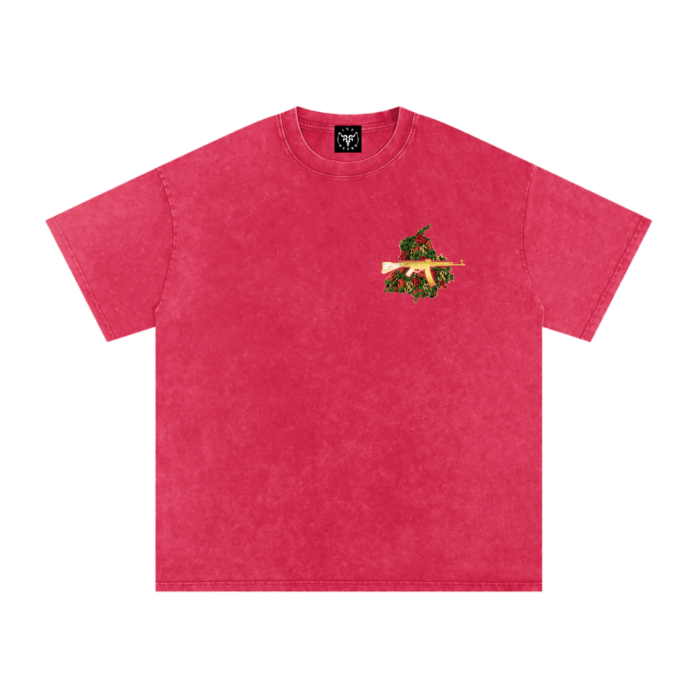 Vintage Panjab v4 X RisenRetro Snow Washed Oversized Cotton T-Shirt