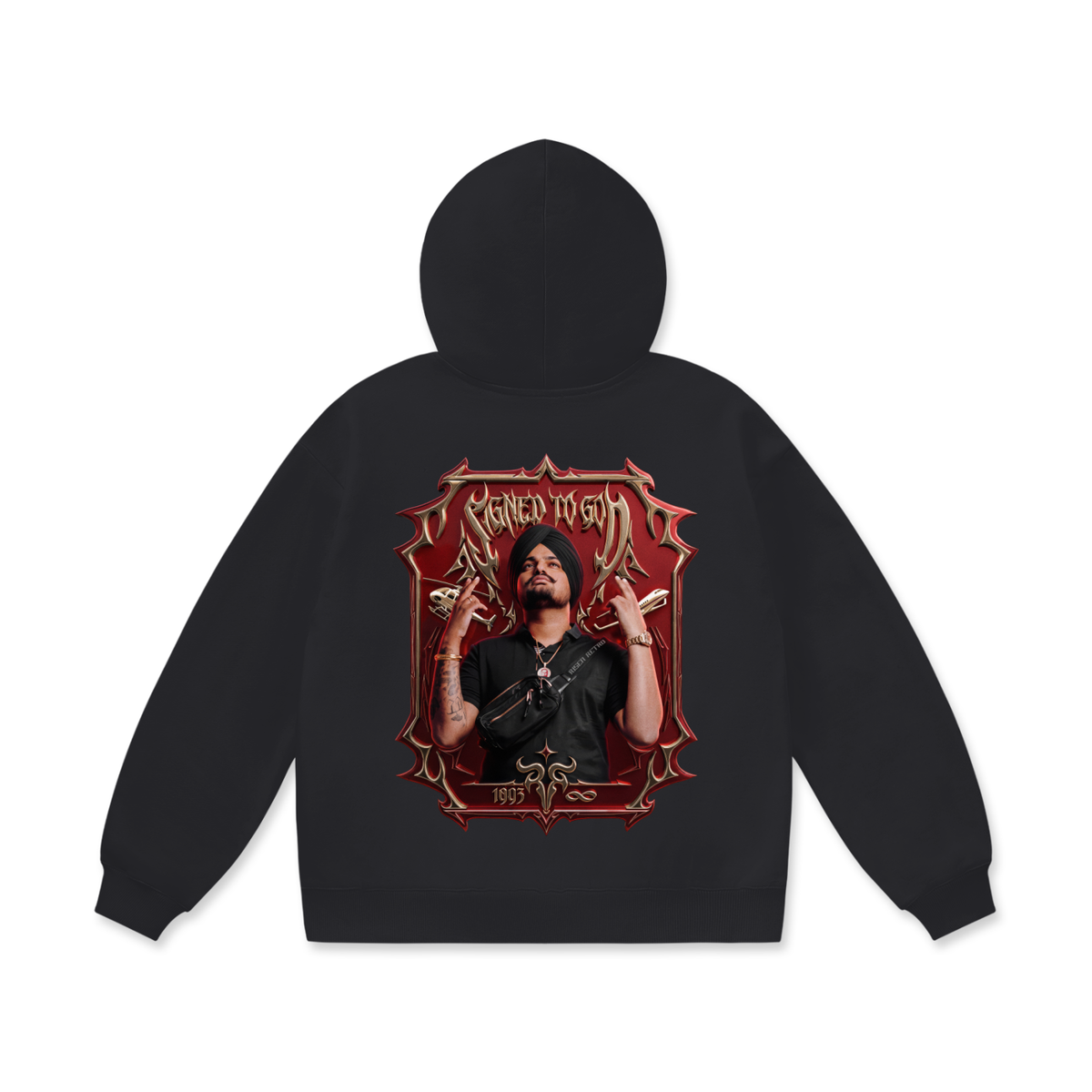 SIGNED TO GOD | PLUS SIZE | Oversize Heavyweight Fleece Hoodie