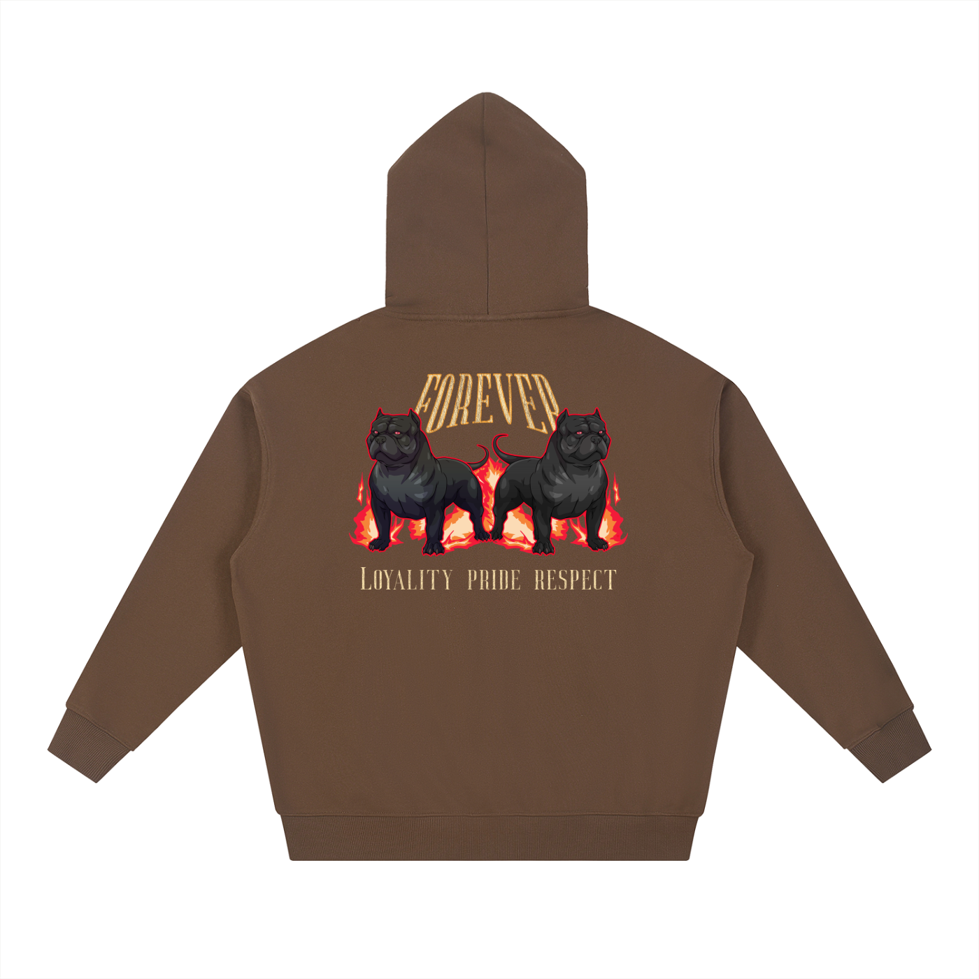 Forever Loyalty  X RisenRetro  Essential Heavyweight Hoodie