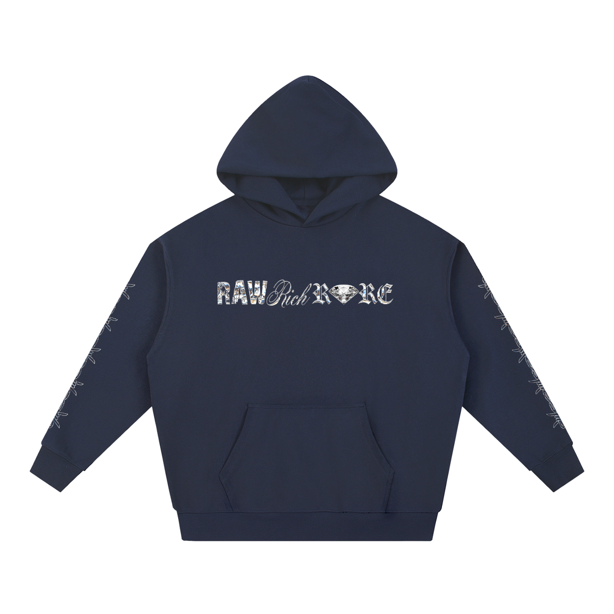 Raw Rich Rare X RisenRetro Essential Heavyweight Hoodie