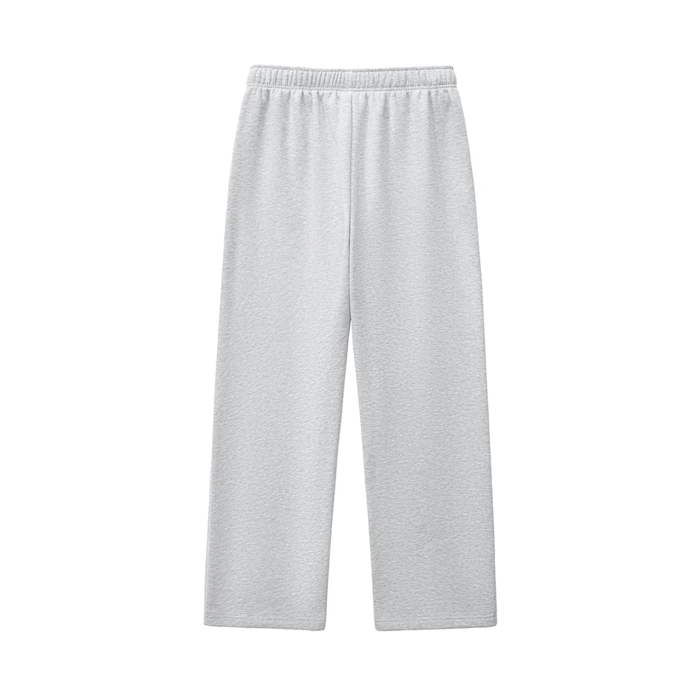 RisenRetro Unisex Contrast-Stitched Fleece Sweatpants