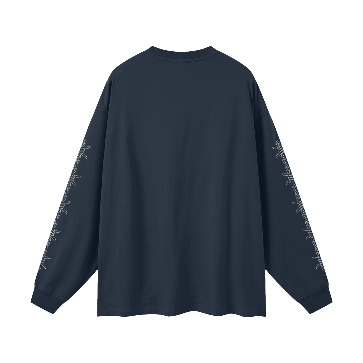 RAW RICH RARE X Risen Retro Oversized Unisex Long Sleeve T-Shirt