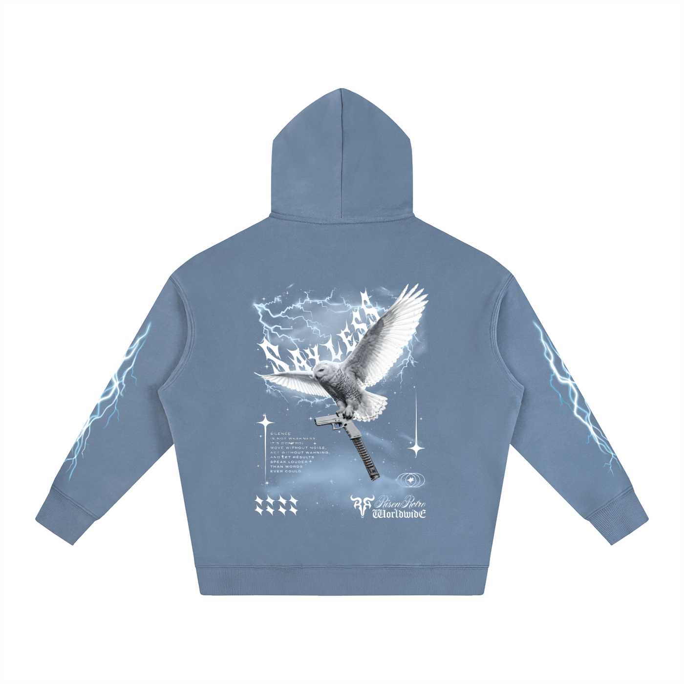 SAYLESS X RISENRETRO Oversize Fleeced Hoodie