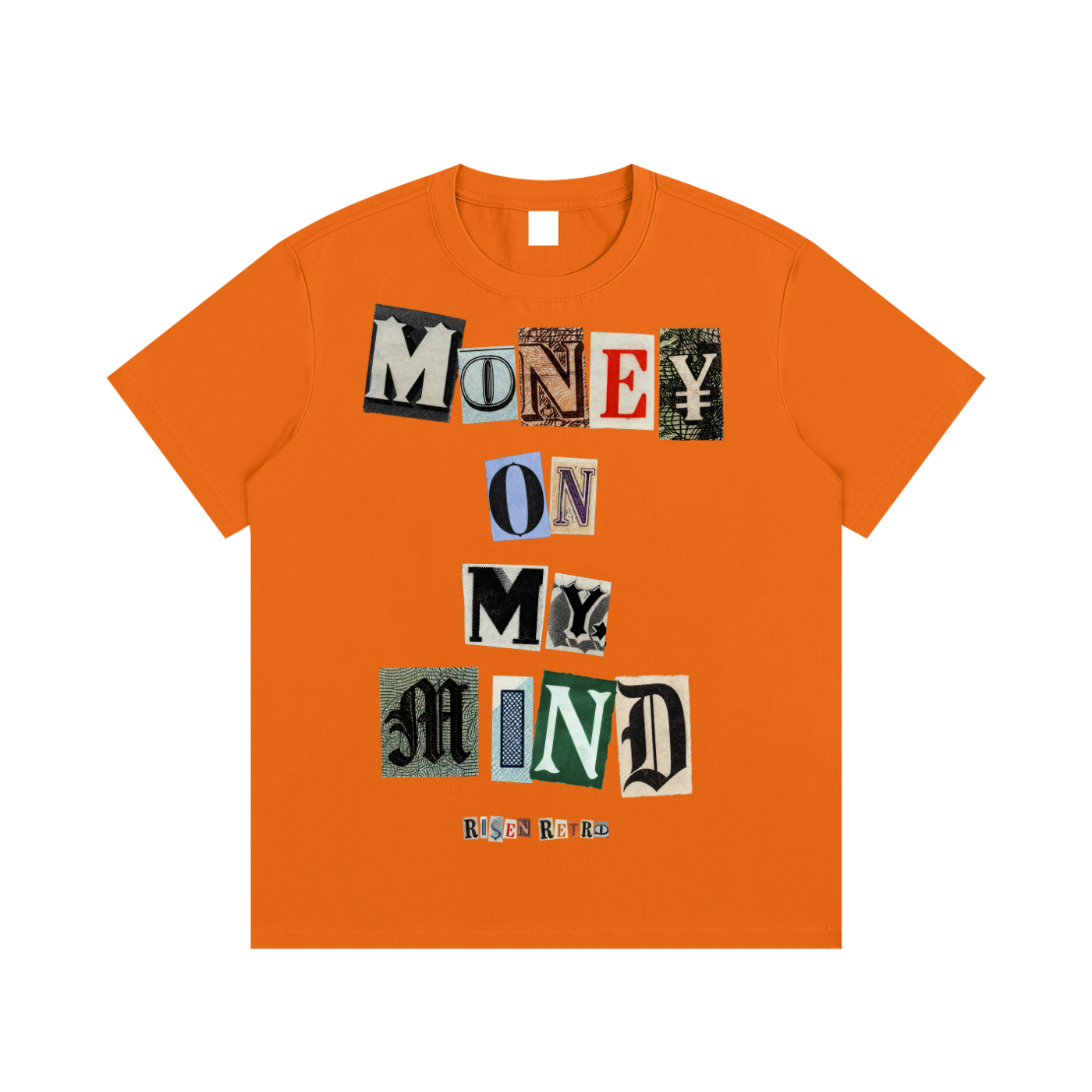 MONEY ON MY MIND X RISEN RETRO Essential Cotton T-Shirt