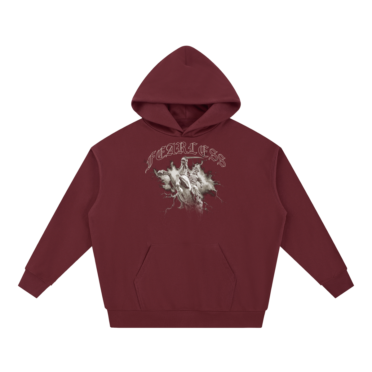 Forged Like Nalwa | Essential Heavyweight Hoodie | RisenRetro
