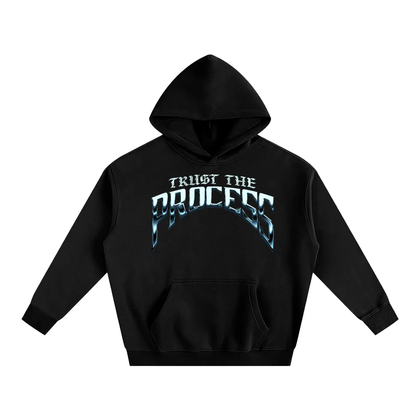 Trust The Process X Risen Retro Oversize Fleeced Hoodie