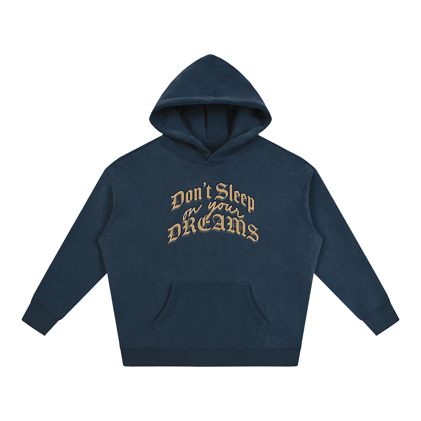Don't Sleep On Your Dreams X RisenRetro Oversize Fleeced Hoodie