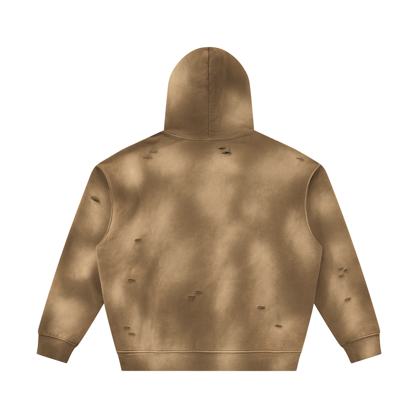 RISENRETRO X Unisex Sunfade Frayed Fleece tracksuit