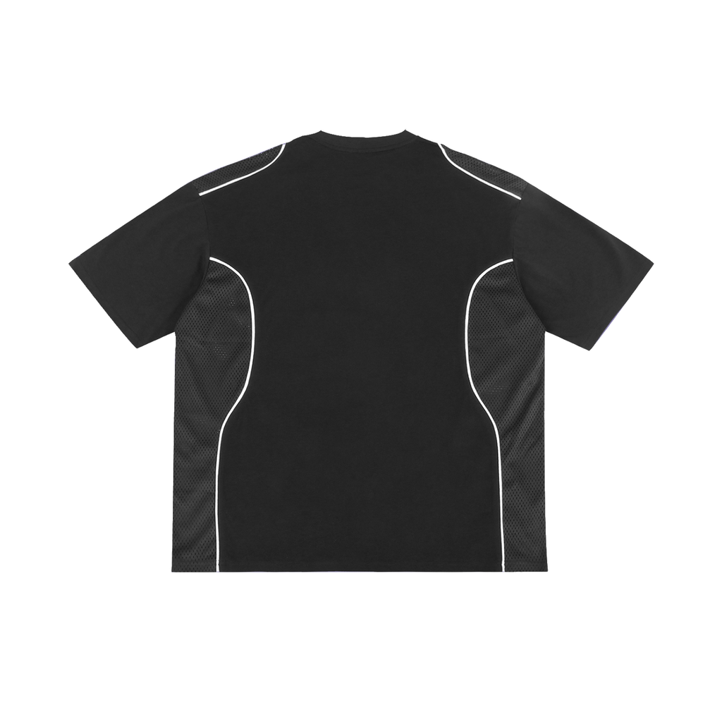 PANJAB LEGACY x RISEN RETRO  Contrast Piped Panel T-Shirt