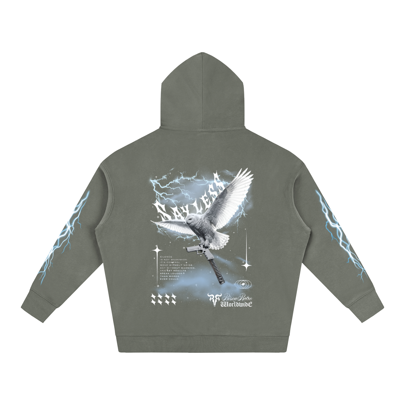 SAYLESS V2 X RisenRetro Oversize Fleeced Hoodie